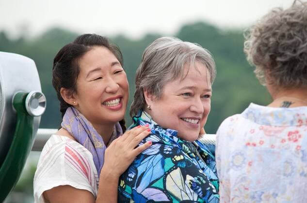 (L-r) SANDRA OH as Susanne and KATHY BATES as Lenore in New Line Cinema s comedy TAMMY, a Warner Bros. Pictures release. Los Angeles CA  32367_040THA