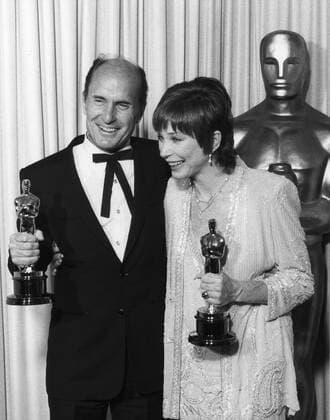 OSCARS. Bester Hauptdarsteller. Preisträger 1981-1990 Robert Duvall, Shirley MacLaine at the 56th Annual Academy Awards, 1999 Hollywood CA USA  Copyright: xAMPASx 32509_892THA
