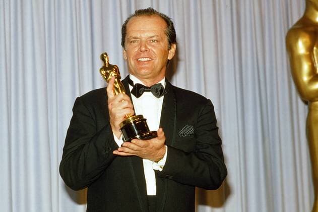 OSCARS. Bester Nebendarsteller. Preisträger 1981-1990 Jack Nicholson at the 56th Annual Academy Awards,1984 © JRC The Hollywood Archive - All Rights Reserved Hollywood CA USA  Copyright: xJ.xCummingsx 32557_573JRC