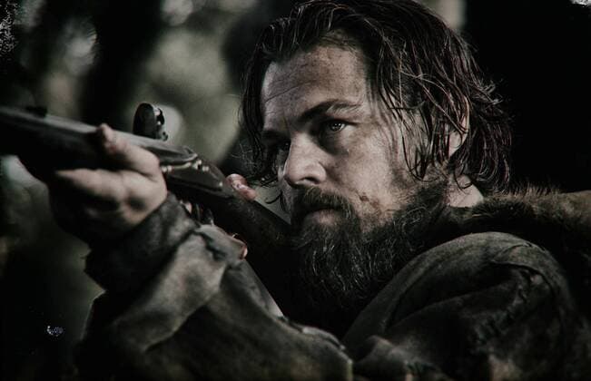 OSCARS. Bester Hauptdarsteller. Preisträger 2011-2020 Leonardo DiCaprio takes aim as trapper Hugh Glass, who must navigate a hostile environment, a brutal winter, and warring Native American tribes in relentless quest to survive and exact vengeance on the men who betrayed him in The Revenant 2015 Twentieth Century Fox Film Corporation Los Angeles CA  Copyright: xKimberleyxFrenchx 32674_001THA