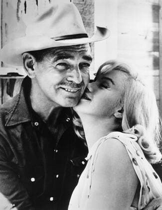 IMAGO ICONS: Marilyn Monroe Clark Gable and Marilyn Monroe The Misfits 1961 UA Hollywood CA USA  32733_409THA