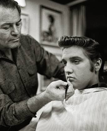 Elvis Presley backstage at The Ed Sullivan Show, September 9, 1956. CBS Hollywood CA USA  32914_792THA