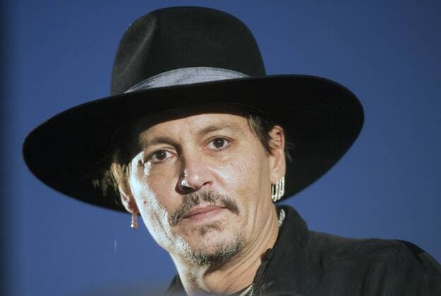 . 22 06 2017. Glastonbury, United Kingdom. Johnny Depp arriving at the Cinemageddon film festival to present his new film The Libertine at the Glastonbury Festival, United Kingdom.  xi-Imagesx IIM-15443-0036