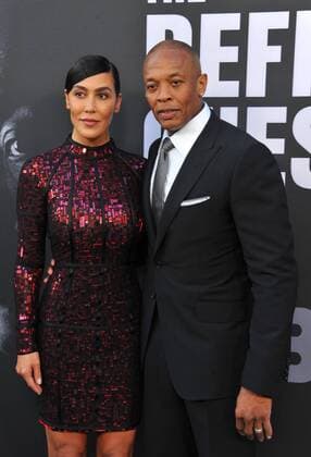 June 22, 2017 - Hollywood, California, U.S. - Dr Dre, Nicole Young attends The Los Angeles Premiere of HBO Documentary Series The Defiant Ones held at Paramount Studios in Hollywood, California on .June 22, 2017 . 2017 Hollywood U.S. - ZUMAl86_ 20170622_zaf_l86_019 Copyright: xDavexLongendykex
