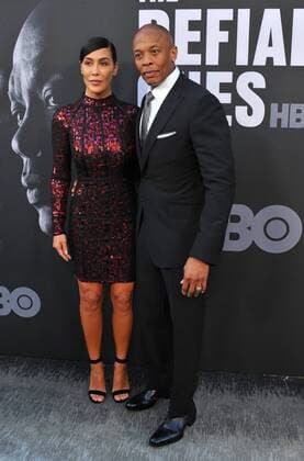 June 22, 2017 - Hollywood, California, U.S. - Dr Dre, Nicole Young attends The Los Angeles Premiere of HBO Documentary Series The Defiant Ones held at Paramount Studios in Hollywood, California on .June 22, 2017 . 2017 Hollywood U.S. - ZUMAl86_ 20170622_zaf_l86_018 Copyright: xDavexLongendykex