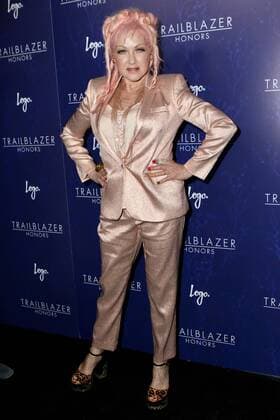 Logo s 2017 Trailblazer Honors Awards show Cindy Lauper New York United States  527894