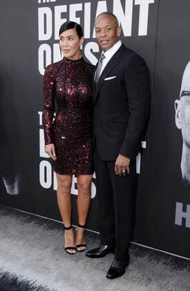 June 22, 2017 - Hollywood, CA, United States - 22 June 2017 - Hollywood, California - Nicole Young, Dr. Dre. HBO s The Defiant Ones Los Angeles premiere held at Paramount Theater in Hollywood. Photo Credit: AdMedia Hollywood United States - ZUMAa123 20170622_zaa_a123_002 Copyright: xBirdiexThompsonx
