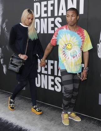 June 22, 2017 - Hollywood, CA, United States - 22 June 2017 - Hollywood, California - Helen Lasichanh, Pharrell Williams. HBO s The Defiant Ones Los Angeles premiere held at Paramount Theater in Hollywood. Photo Credit: AdMedia Hollywood United States - ZUMAa123 20170622_zaa_a123_060 Copyright: xBirdiexThompsonx
