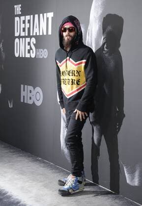 June 22, 2017 - Hollywood, CA, United States - 22 June 2017 - Hollywood, California - Jared Leto. HBO s The Defiant Ones Los Angeles premiere held at Paramount Theater in Hollywood. Photo Credit: AdMedia Hollywood United States - ZUMAa123 20170622_zaa_a123_061 Copyright: xBirdiexThompsonx