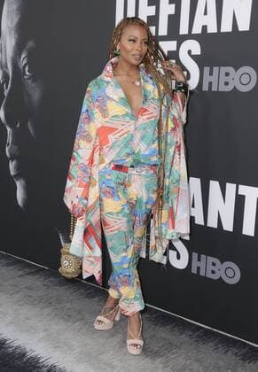 June 22, 2017 - Hollywood, CA, United States - 22 June 2017 - Hollywood, California - Eva Marcille. HBO s The Defiant Ones Los Angeles premiere held at Paramount Theater in Hollywood. Photo Credit: AdMedia Hollywood United States - ZUMAa123 20170622_zaa_a123_082 Copyright: xBirdiexThompsonx