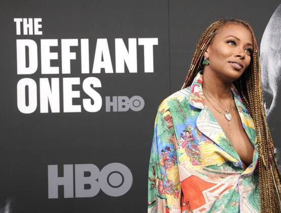 June 22, 2017 - Hollywood, CA, United States - 22 June 2017 - Hollywood, California - Eva Marcille. HBO s The Defiant Ones Los Angeles premiere held at Paramount Theater in Hollywood. Photo Credit: AdMedia Hollywood United States - ZUMAa123 20170622_zaa_a123_096 Copyright: xBirdiexThompsonx