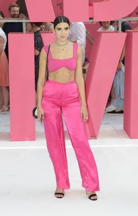 English singer Dua Lipa attends the Baby Driver UK Premiere held at Cineworld Leicester Square in London. JUNE 21st 2017  GBHx171324