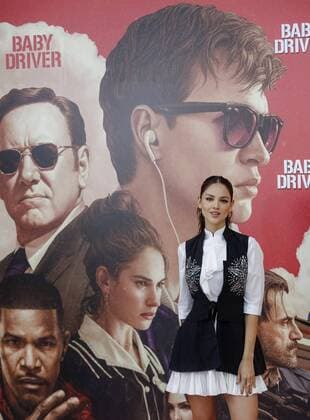 Mexican actress Eiza Gonzalez poses during the presentation of the film Baby Driver in Madrid, Spain, on 23 June 2017. The film will be on Spanish theatres on 07 July 2017. BABY DRIVER !ACHTUNG: NUR REDAKTIONELLE NUTZUNG!  Copyright: xEmilioxNaranjox 20170623-636338163127342106