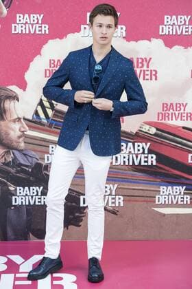 American actor Ansel Elgort attends to the presentation of the film Baby Driver at Villa Magna Hotel in Madrid, June 23, 2017. Spain.  (20170623007)