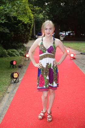 Elisa Schlott beim Cocktailempfang anlässlich der Jurysitzung zum International Emmy Award 2017 am 22.06.2017 in der Marienburg in Koeln Cocktailempfang zur Jurysitzung zum International Emmy Award 2017 in Koeln 