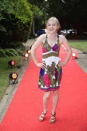 Elisa Schlott beim Cocktailempfang anlässlich der Jurysitzung zum International Emmy Award 2017 am 22.06.2017 in der Marienburg in Koeln Cocktailempfang zur Jurysitzung zum International Emmy Award 2017 in Koeln 