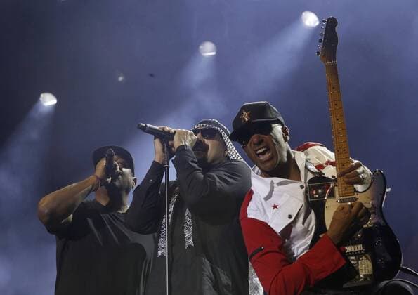 The US band Prophets of Rage during a concert as part of the last day of the Download fesival at the Magic Box in Madrid, Spain, 24 June 2017. Download festival in Madrid !ACHTUNG: NUR REDAKTIONELLE NUTZUNG!  Copyright: xKikoxHuescax MAD001 20170625-636339511070737632