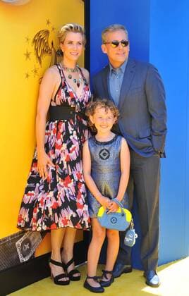 June 24, 2017 - Hollywood, California, U.S. - Kristen Wiig, Nev Scharrel, Steve Carell attends The Los Angeles Premiere of Despicable Me 3 held at the Shrine Auditorium in Los Angeles, California on June 24, 2017. 2017 Hollywood U.S. - ZUMAl86_ 20170624_zaf_l86_026 Copyright: xDavexLongendykex