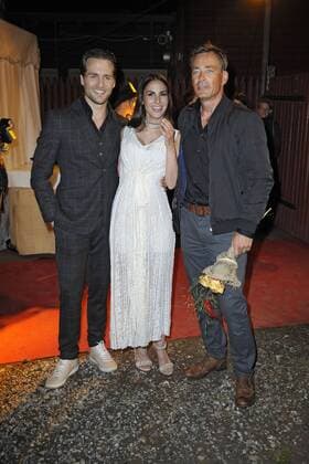 Alexander Klaws, Sila Sahin und Jan Sosniok bei der Premiere von Old Surehand bei den Karl-May-Spielen im Freilichttheater am Kalkberg. Bad Segeberg, 24.06.2017 Foto:xU.Geislerx xFuturexImage