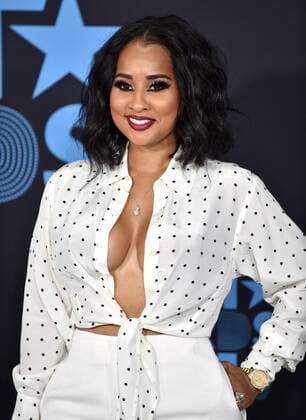 Tammy Rivera attends the 17th annual BET Awards at Microsoft Theater in Los Angeles on June 25, 2017. The ceremony celebrates achievements in entertainment and honors music, sports, television, and movies released between April 1, 2016 and March 31, 2017.  LAP20170625025 CHRISTINExCHEW