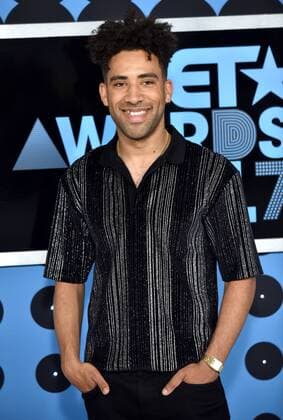 Rapper KYLE attends the 17th annual BET Awards at Microsoft Theater in Los Angeles on June 25, 2017. The ceremony celebrates achievements in entertainment and honors music, sports, television, and movies released between April 1, 2016 and March 31, 2017.  LAP20170625040 CHRISTINExCHEW