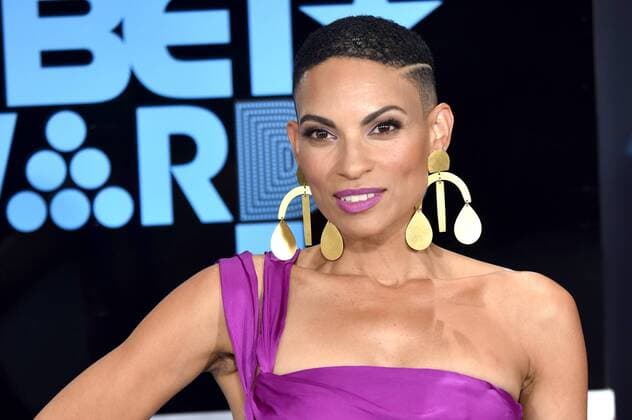 Singer Goapele attends the 17th annual BET Awards at Microsoft Theater in Los Angeles on June 25, 2017. The ceremony celebrates achievements in entertainment and honors music, sports, television, and movies released between April 1, 2016 and March 31, 2017.  LAP20170625069 CHRISTINExCHEW
