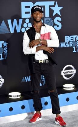 Angel attends the 17th annual BET Awards at Microsoft Theater in Los Angeles on June 25, 2017. The ceremony celebrates achievements in entertainment and honors music, sports, television, and movies released between April 1, 2016 and March 31, 2017.  LAP20170625094 CHRISTINExCHEW