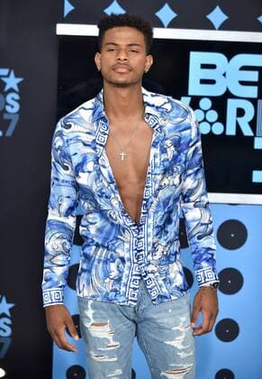 Singer Trevor Jackson attends the 17th annual BET Awards at Microsoft Theater in Los Angeles on June 25, 2017. The ceremony celebrates achievements in entertainment and honors music, sports, television, and movies released between April 1, 2016 and March 31, 2017.  LAP20170625086 CHRISTINExCHEW