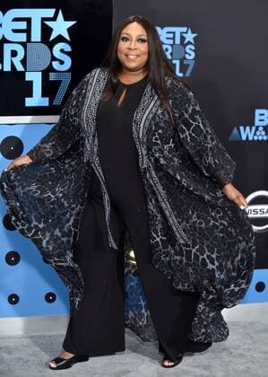 Co-host Loni Love attends the 17th annual BET Awards at Microsoft Theater in Los Angeles on June 25, 2017. The ceremony celebrates achievements in entertainment and honors music, sports, television, and movies released between April 1, 2016 and March 31, 2017.  LAP20170625105 CHRISTINExCHEW