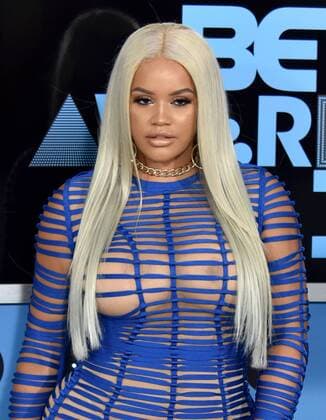 Singer Laytesha Grace attends the 17th annual BET Awards at Microsoft Theater in Los Angeles on June 25, 2017. The ceremony celebrates achievements in entertainment and honors music, sports, television, and movies released between April 1, 2016 and March 31, 2017.  LAP20170625121 CHRISTINExCHEW