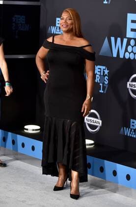 Actor Queen Latifah attends the 17th annual BET Awards at Microsoft Theater in Los Angeles on June 25, 2017. The ceremony celebrates achievements in entertainment and honors music, sports, television, and movies released between April 1, 2016 and March 31, 2017.  LAP20170625202 CHRISTINExCHEW
