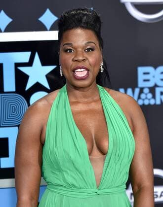 Host Leslie Jones attends the 17th annual BET Awards at Microsoft Theater in Los Angeles on June 25, 2017. The ceremony celebrates achievements in entertainment and honors music, sports, television, and movies released between April 1, 2016 and March 31, 2017.  LAP20170625211 CHRISTINExCHEW