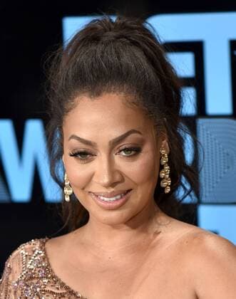 TV personality La La Anthony attends the 17th annual BET Awards at Microsoft Theater in Los Angeles on June 25, 2017. The ceremony celebrates achievements in entertainment and honors music, sports, television, and movies released between April 1, 2016 and March 31, 2017.  LAP20170625228 CHRISTINExCHEW