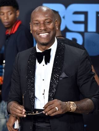 Singer Tyrese Gibson attends the 17th annual BET Awards at Microsoft Theater in Los Angeles on June 25, 2017. The ceremony celebrates achievements in entertainment and honors music, sports, television, and movies released between April 1, 2016 and March 31, 2017.  LAP20170625246 CHRISTINExCHEW