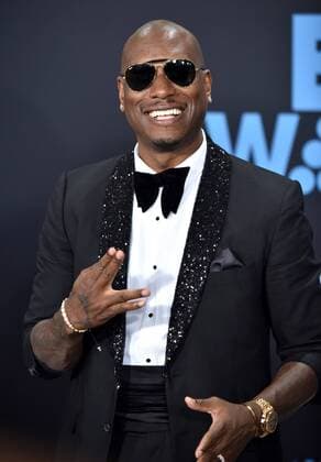 Singer Tyrese Gibson attends the 17th annual BET Awards at Microsoft Theater in Los Angeles on June 25, 2017. The ceremony celebrates achievements in entertainment and honors music, sports, television, and movies released between April 1, 2016 and March 31, 2017.  LAP20170625248 CHRISTINExCHEW