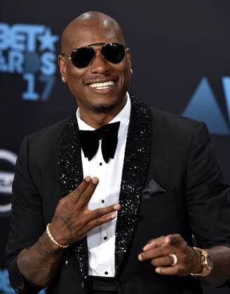 Singer Tyrese Gibson attends the 17th annual BET Awards at Microsoft Theater in Los Angeles on June 25, 2017. The ceremony celebrates achievements in entertainment and honors music, sports, television, and movies released between April 1, 2016 and March 31, 2017.  LAP20170625249 CHRISTINExCHEW