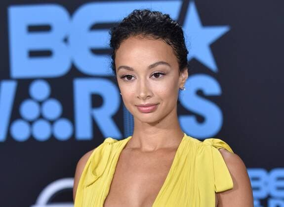 Model Draya Michele attends the 17th annual BET Awards at Microsoft Theater in Los Angeles on June 25, 2017. The ceremony celebrates achievements in entertainment and honors music, sports, television, and movies released between April 1, 2016 and March 31, 2017.  LAP20170625296 CHRISTINExCHEW