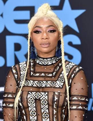 TV personality Tommie Lee attends the 17th annual BET Awards at Microsoft Theater in Los Angeles on June 25, 2017. The ceremony celebrates achievements in entertainment and honors music, sports, television, and movies released between April 1, 2016 and March 31, 2017.  LAP20170625314 CHRISTINExCHEW