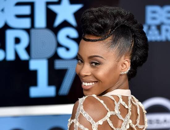 TV personality Danielle Mone Truitt attends the 17th annual BET Awards at Microsoft Theater in Los Angeles on June 25, 2017. The ceremony celebrates achievements in entertainment and honors music, sports, television, and movies released between April 1, 2016 and March 31, 2017.  LAP20170625320 CHRISTINExCHEW