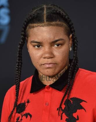 Rapper Young M.A. attends the 17th annual BET Awards at Microsoft Theater in Los Angeles on June 25, 2017. The ceremony celebrates achievements in entertainment and honors music, sports, television, and movies released between April 1, 2016 and March 31, 2017.  LAP20170625386 CHRISTINExCHEW