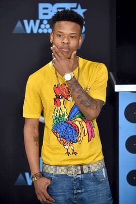 Rapper Nasty C attends the 17th annual BET Awards at Microsoft Theater in Los Angeles on June 25, 2017. The ceremony celebrates achievements in entertainment and honors music, sports, television, and movies released between April 1, 2016 and March 31, 2017.  LAP20170625303 CHRISTINExCHEW