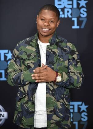Actor Jason Mitchell attends the 17th annual BET Awards at Microsoft Theater in Los Angeles on June 25, 2017. The ceremony celebrates achievements in entertainment and honors music, sports, television, and movies released between April 1, 2016 and March 31, 2017.  LAP20170625490 CHRISTINExCHEW