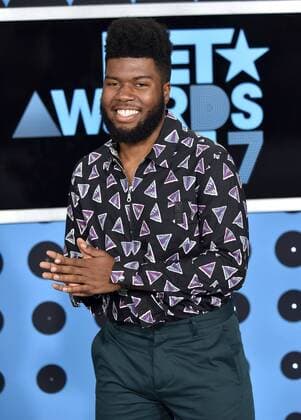 Khalid attends the 17th annual BET Awards at Microsoft Theater in Los Angeles on June 25, 2017. The ceremony celebrates achievements in entertainment and honors music, sports, television, and movies released between April 1, 2016 and March 31, 2017.  LAP20170625512 CHRISTINExCHEW