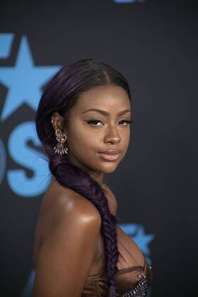 June 25, 2017 - Los Angeles, California, U.S - Justine Skye at the 2017 BET Awards 17 held at the JW Marriot in Los Angeles, California on Sunday June 25, 2017. Los Angeles U.S. - ZUMAp124 20170625_zaa_p124_034 Copyright: xJavierxRojasx