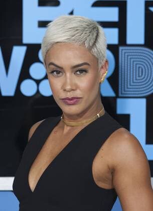 June 25, 2017 - Los Angeles, California, U.S - Sibley Scoles at the BET Awards 17 held at the JW Marriot in Los Angeles, California on Sunday June 25, 2017. Los Angeles U.S. - ZUMAp124 20170625_zaa_p124_176 Copyright: xArianaxRuizx