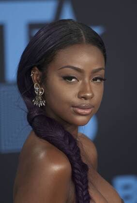 June 25, 2017 - Los Angeles, California, U.S - Justine Skye at the BET Awards 17 held at the JW Marriot in Los Angeles, California on Sunday June 25, 2017. Los Angeles U.S. - ZUMAp124 20170625_zaa_p124_182 Copyright: xArianaxRuizx