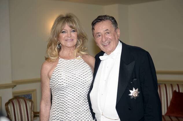Fototermin mit Goldie Hawn im Abendkleid für die Presse  1057305492