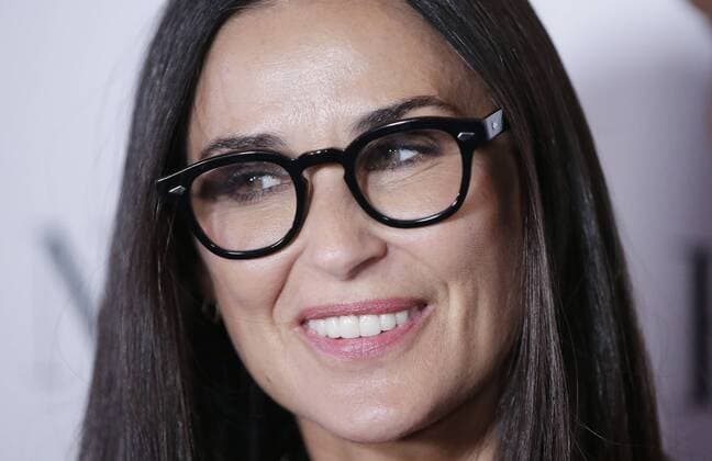 Demi Moore arrives on the red carpet at the Blind premiere at Landmark Sunshine Cinema on June 26, 2017 in New York City  NYP20170626140 JOHNxANGELILLO