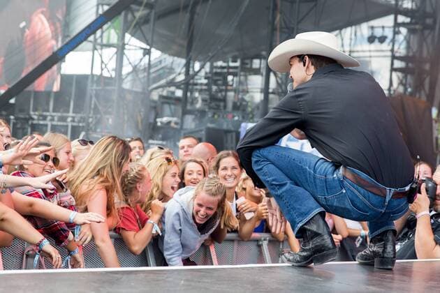 June 25, 2017 - Chicago, Illinois, U.S - WILLIAM MICHAEL MORGAN during Country LakeShake Music Festival at Huntington Bank Pavilion at Northerly Island in Chicago, Illinois Chicago U.S. - ZUMAs135 20170625_zap_s135_002 Copyright: xDanielxDeSloverx