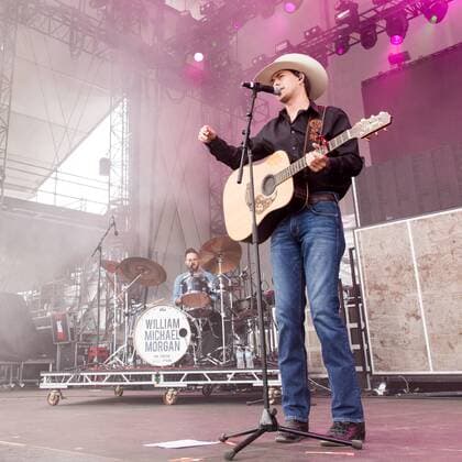 June 25, 2017 - Chicago, Illinois, U.S - WILLIAM MICHAEL MORGAN during Country LakeShake Music Festival at Huntington Bank Pavilion at Northerly Island in Chicago, Illinois Chicago U.S. - ZUMAs135 20170625_zap_s135_004 Copyright: xDanielxDeSloverx